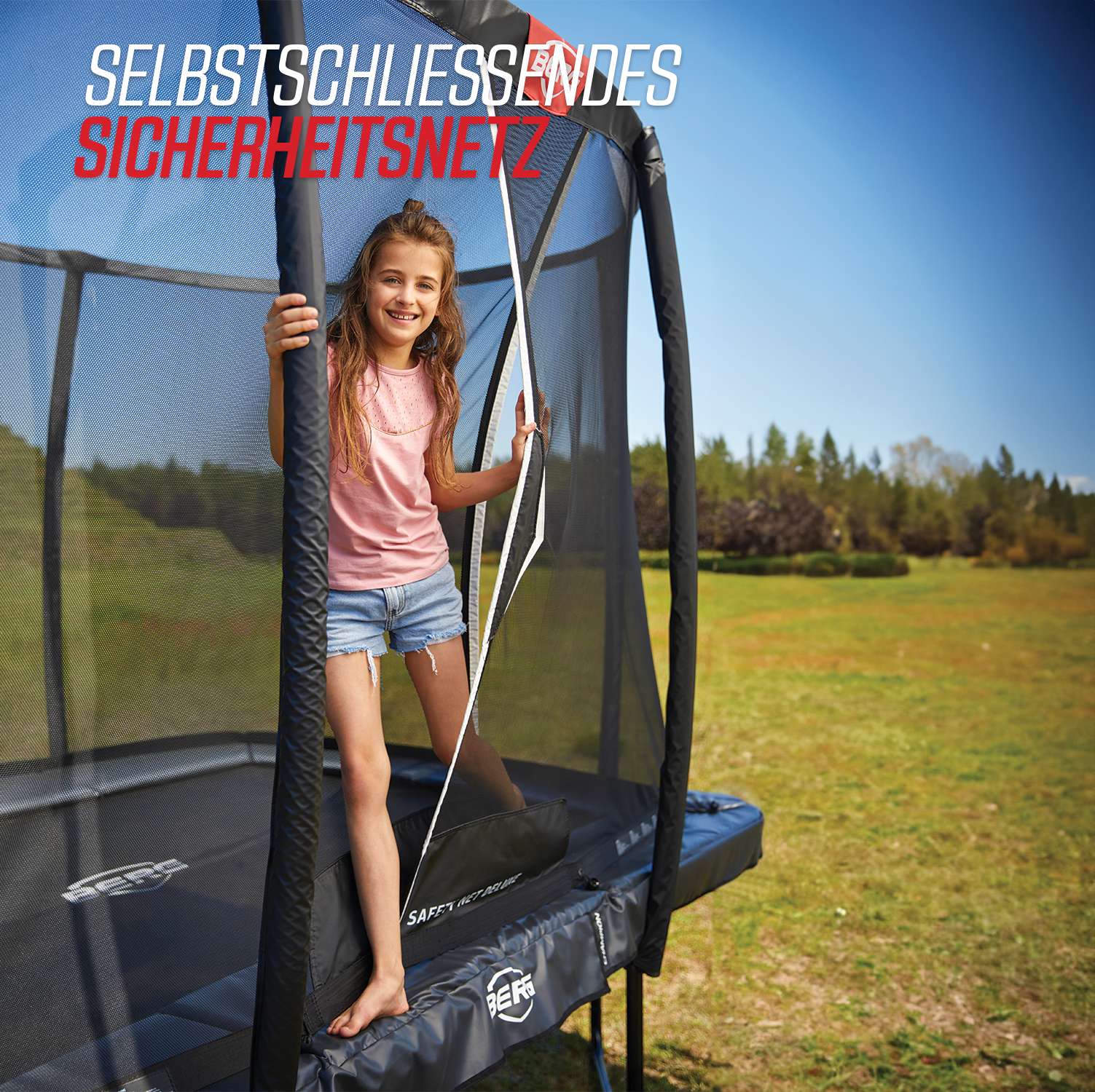 BERG Trampolin Regular GRAND Champion Grey oval 520 x 345 cm + Sicherheitsnetz Deluxe (Neu) BERG Trampolin Regular GRAND Champion Grey oval 520 x 345 cm + Sicherheitsnetz Deluxe (Neu)